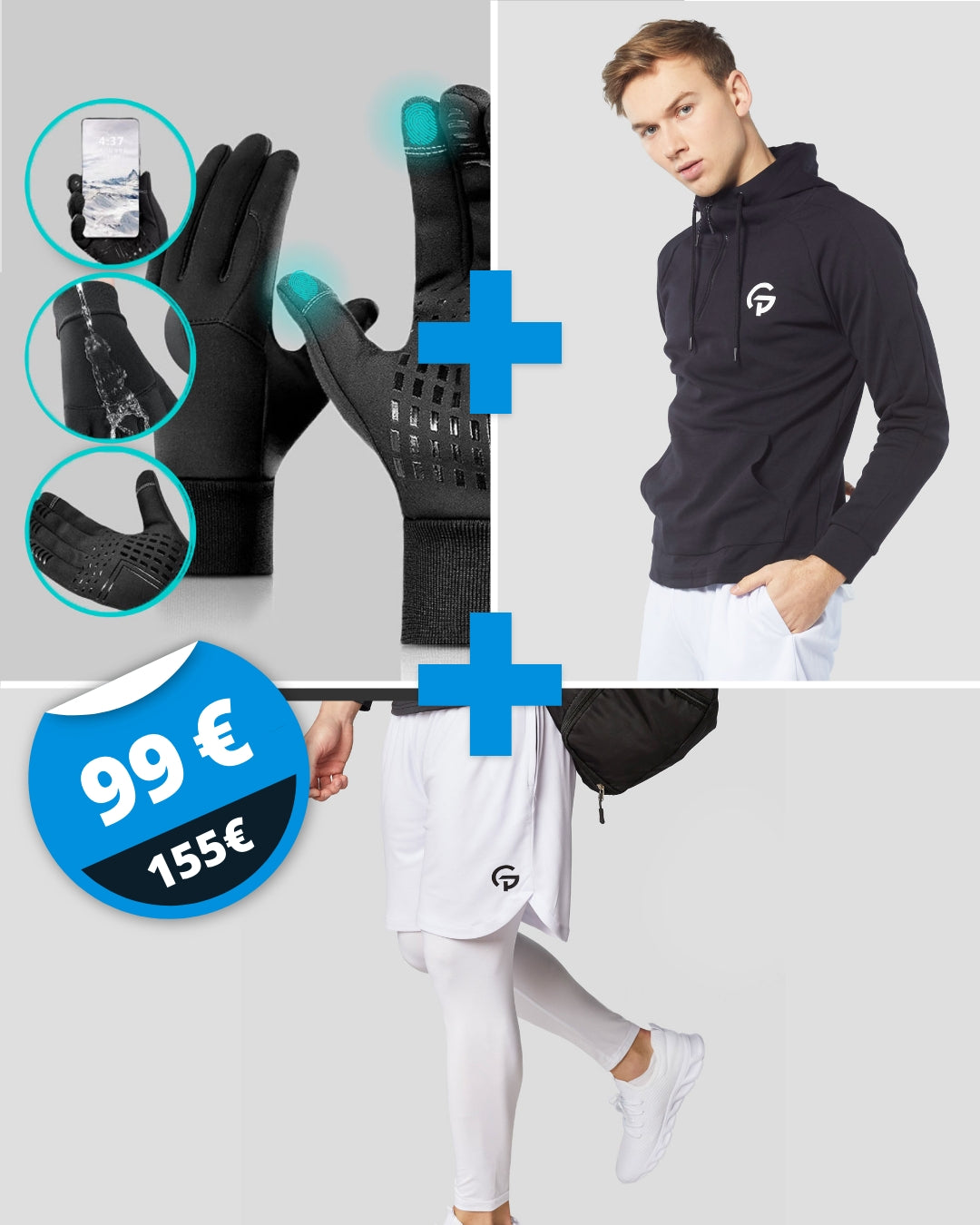 Bundle: Gloves + Hoodie + Tights